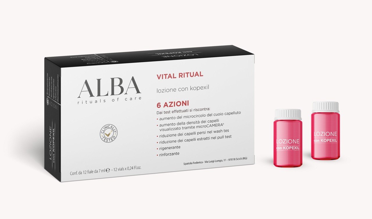 VITAL Lozione con Kopexil 12 fiale da 7 ml